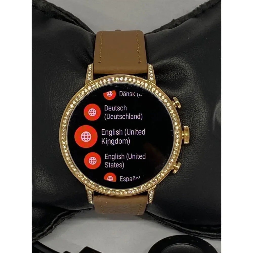 Fossil Gen 4 Authentic Digital Dial Smart Watch Custom Band FTW6016 CR726